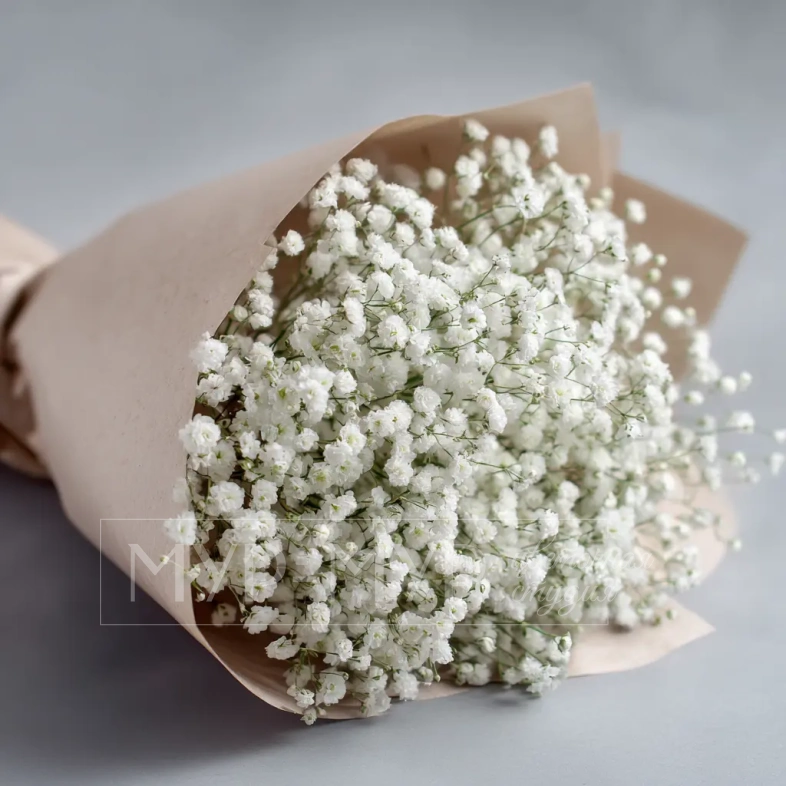 Монобукет из гипсофилы &laquo;Лёгкий штрих&raquo;