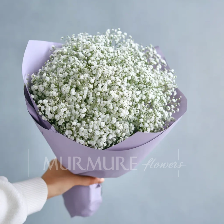 Монобукет из гипсофилы &laquo;Облачная нега&raquo;
