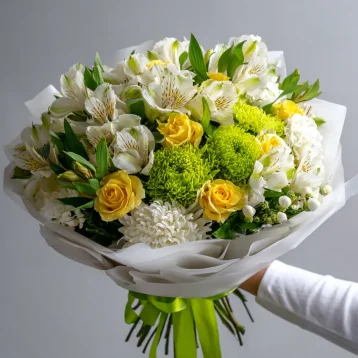 Букет с альстромериями «Мелодия лета»