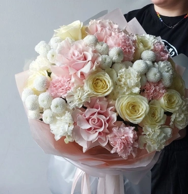 Букет «Розовые облака»